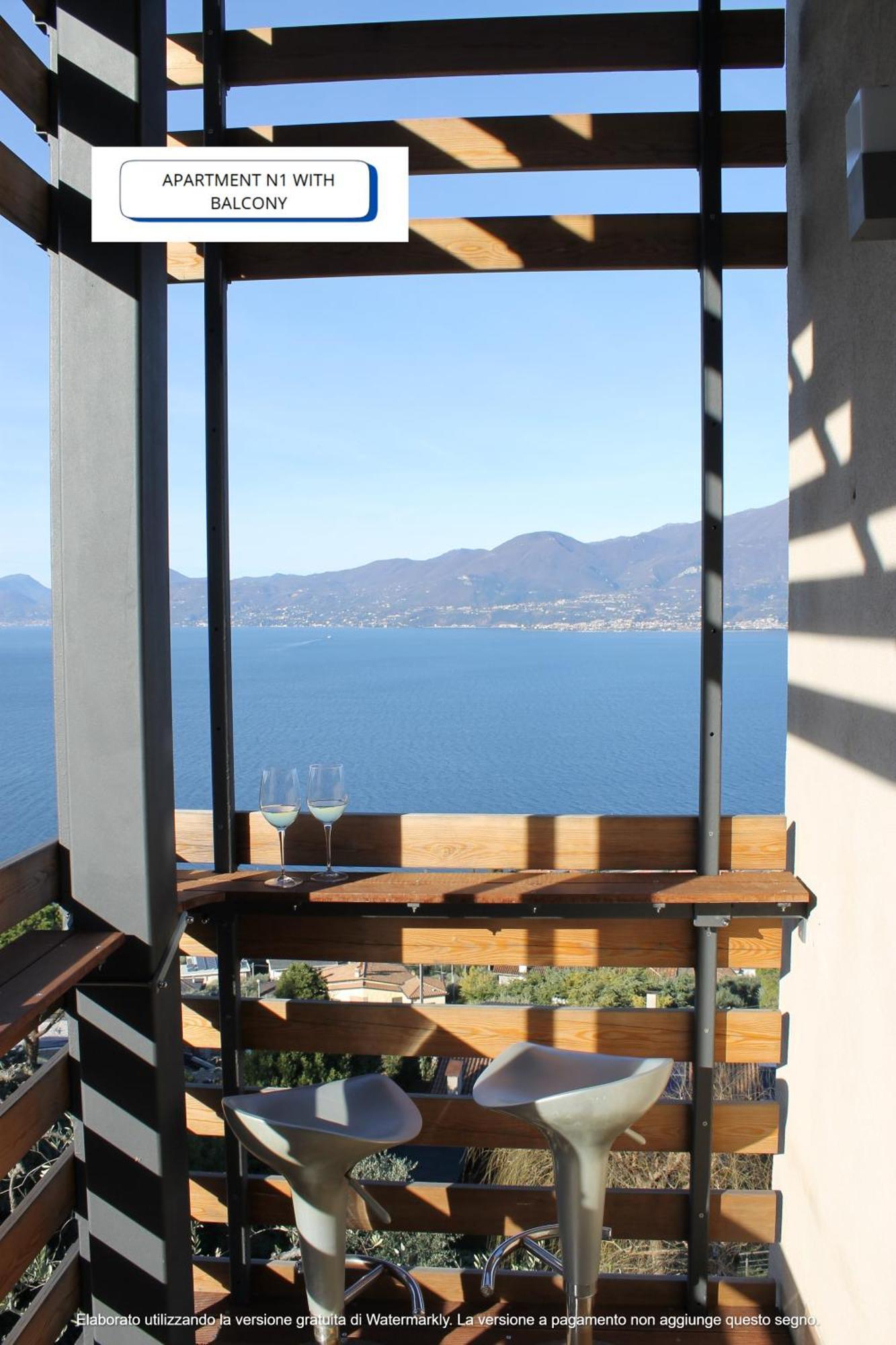 Ferienwohnung The View Torri Del Benaco Exterior foto
