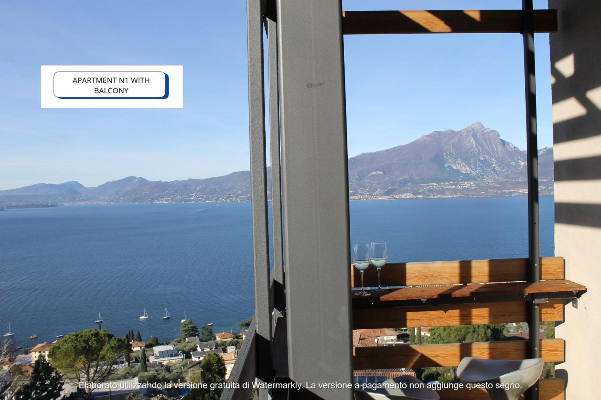 Ferienwohnung The View Torri Del Benaco Exterior foto