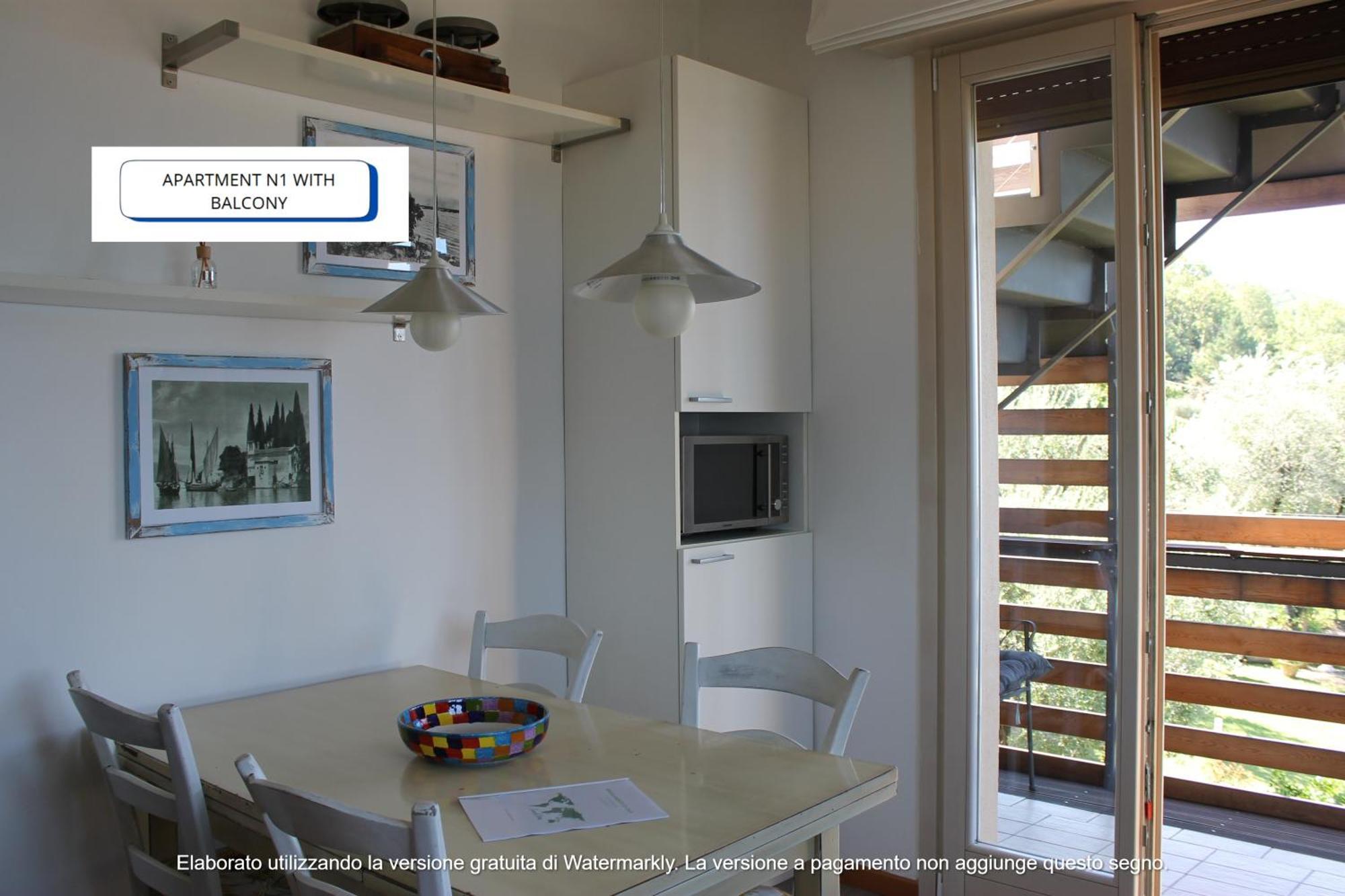 Ferienwohnung The View Torri Del Benaco Exterior foto