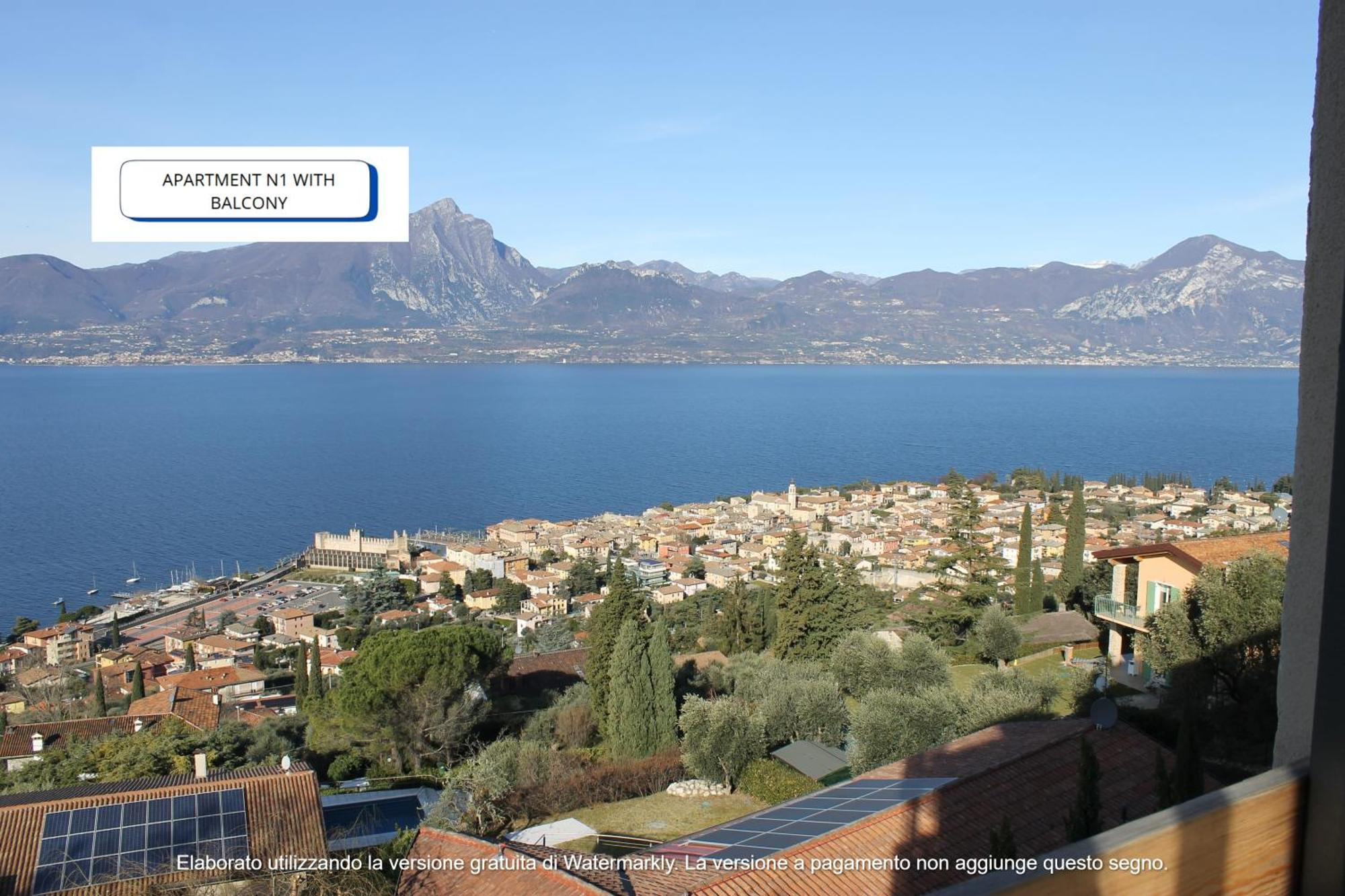 Ferienwohnung The View Torri Del Benaco Exterior foto