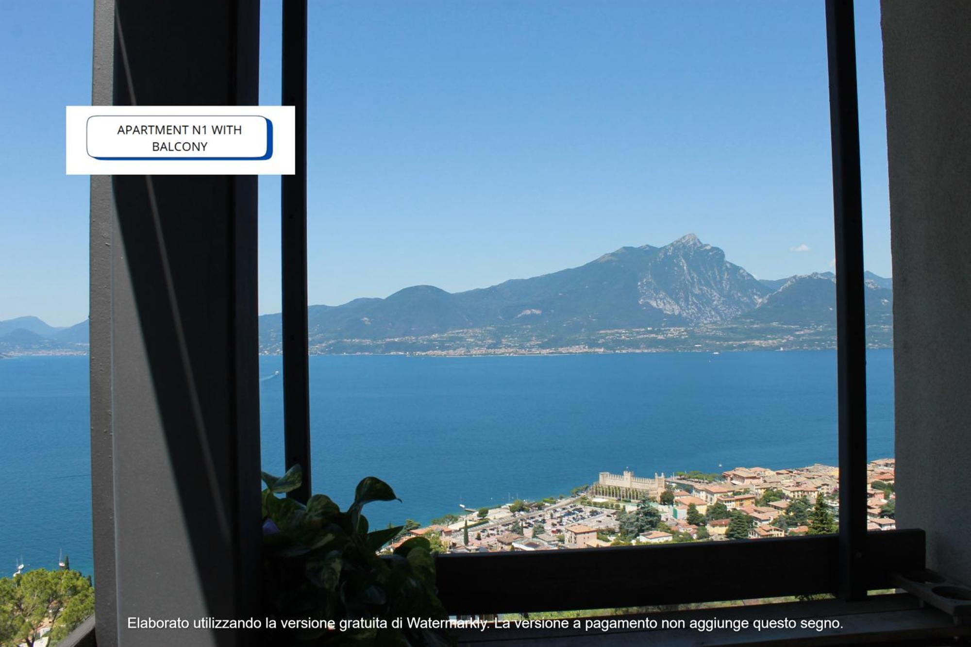 Ferienwohnung The View Torri Del Benaco Exterior foto
